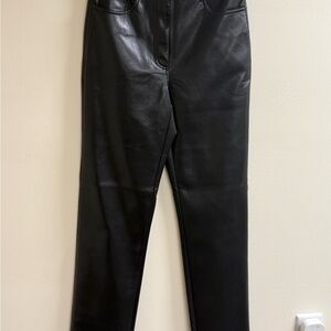 Aritzia / Wilfred Black Leather Trousers